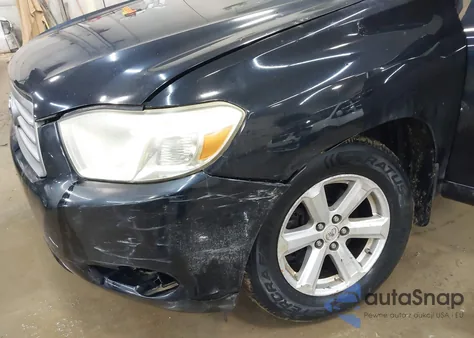 2010 Toyota Highlander Base V6 from USA, damaged, VIN JTEBK3EHXA2156440
